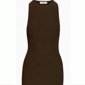 Artizia Babaton Sculpt Knit Racer Mini Dress - Size M